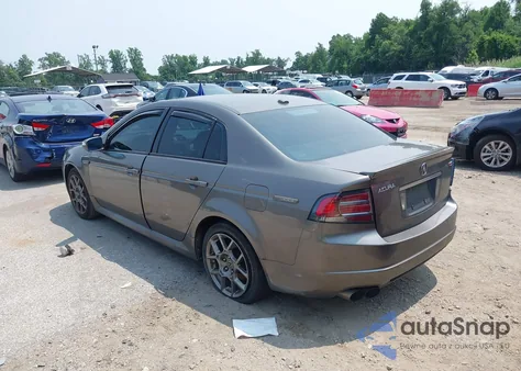 2008 Acura Tl Type S из США, поврежденный, VIN 19UUA76518A013101